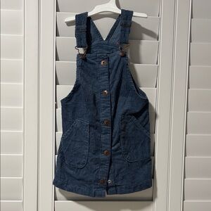 OshKosh B'gosh Blue Corduroy Kids Dress